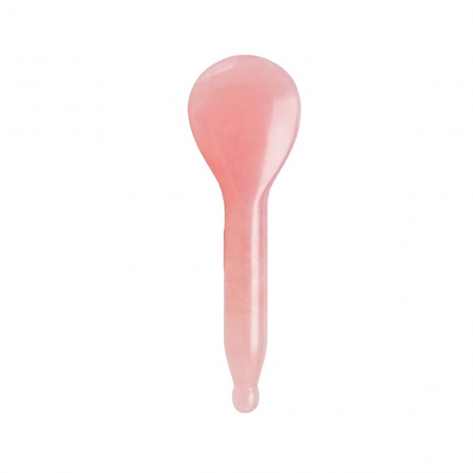 Pink Quartz Guasha Spoon