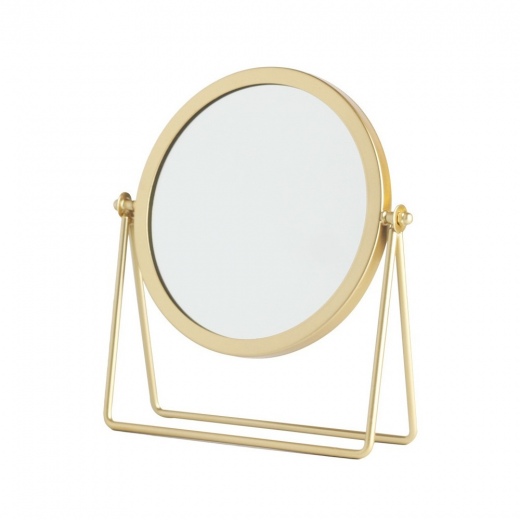 Metal Stand Desktop Makeup Mirror