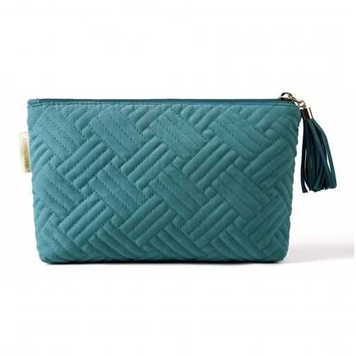 Quilted Pattern Handbag Pouch