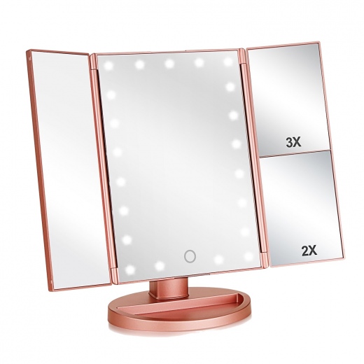 Desktop Makeup LED Mirror